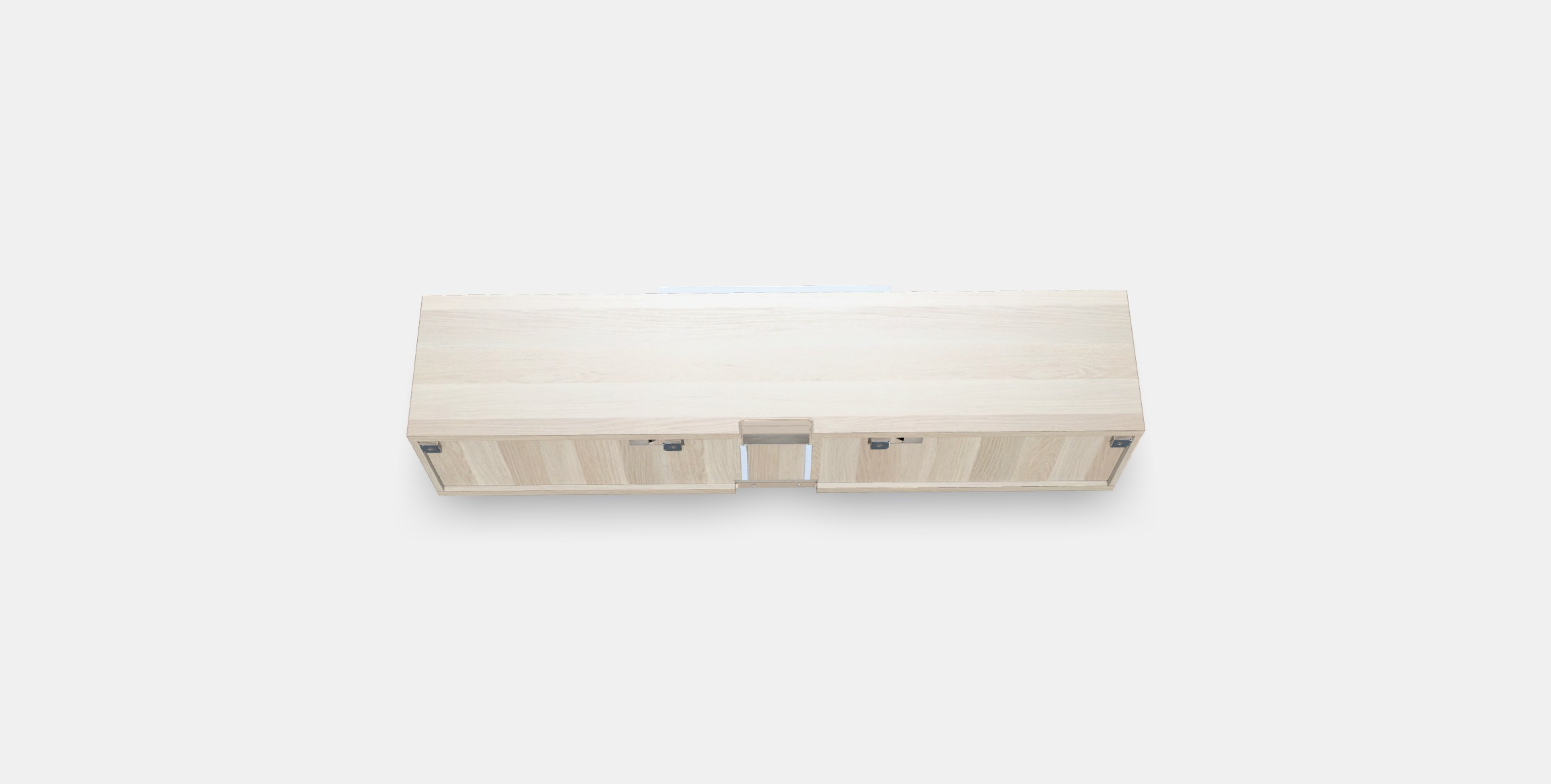 BESTA TV bench 72 Low-poly 3D model_2