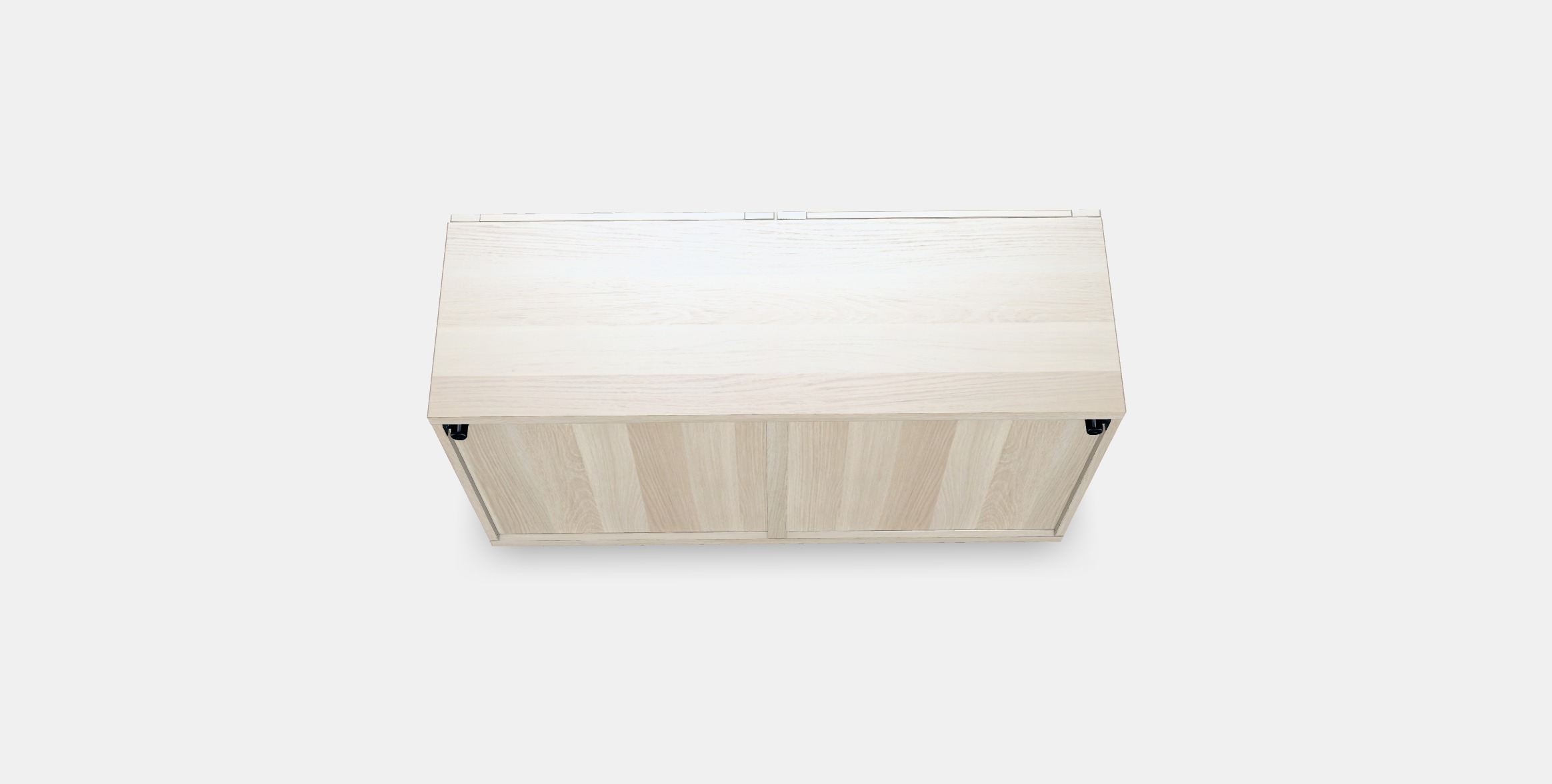 BESTA Shelf unit with glass doors 8 Low-poly 3D model_5