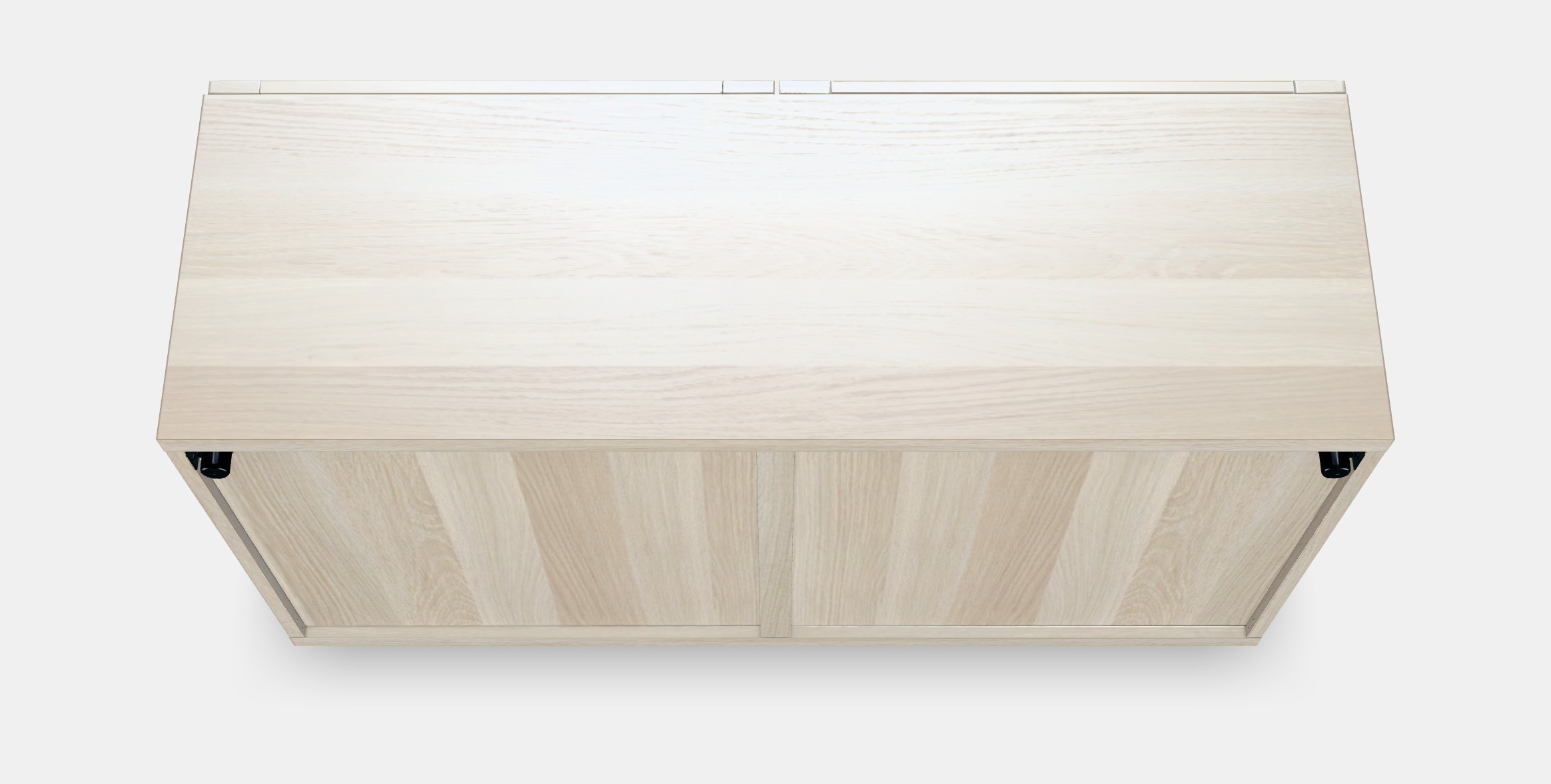 BESTA Shelf unit with glass doors 8 Low-poly 3D model_2