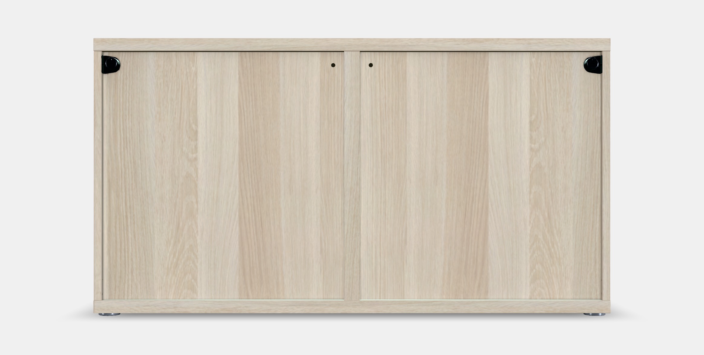 BESTA Shelf unit with glass doors 8 Low-poly 3D model_15