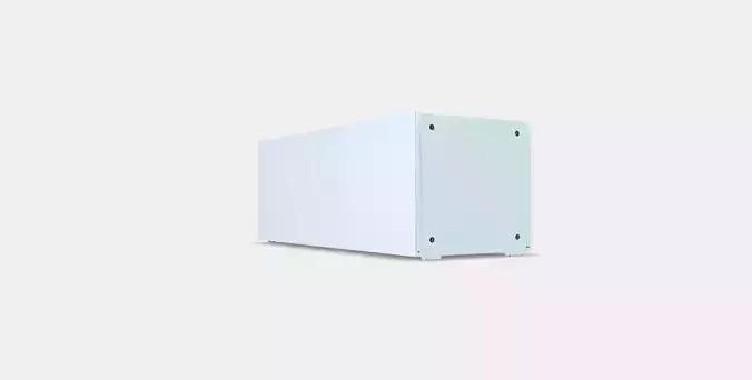 METOD Wall cabinet frame 13 Low-poly 3D model