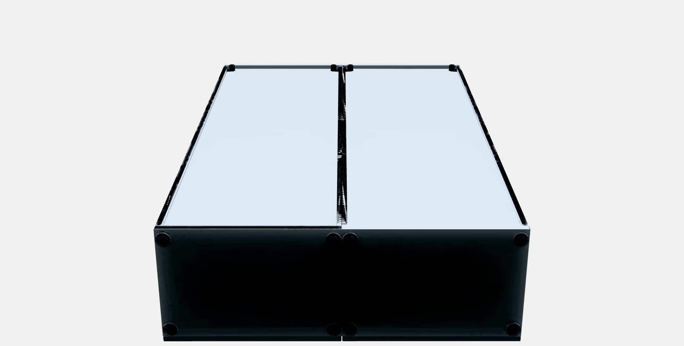 BESTA Storage combination with doors 66 Low-poly 3D model_10