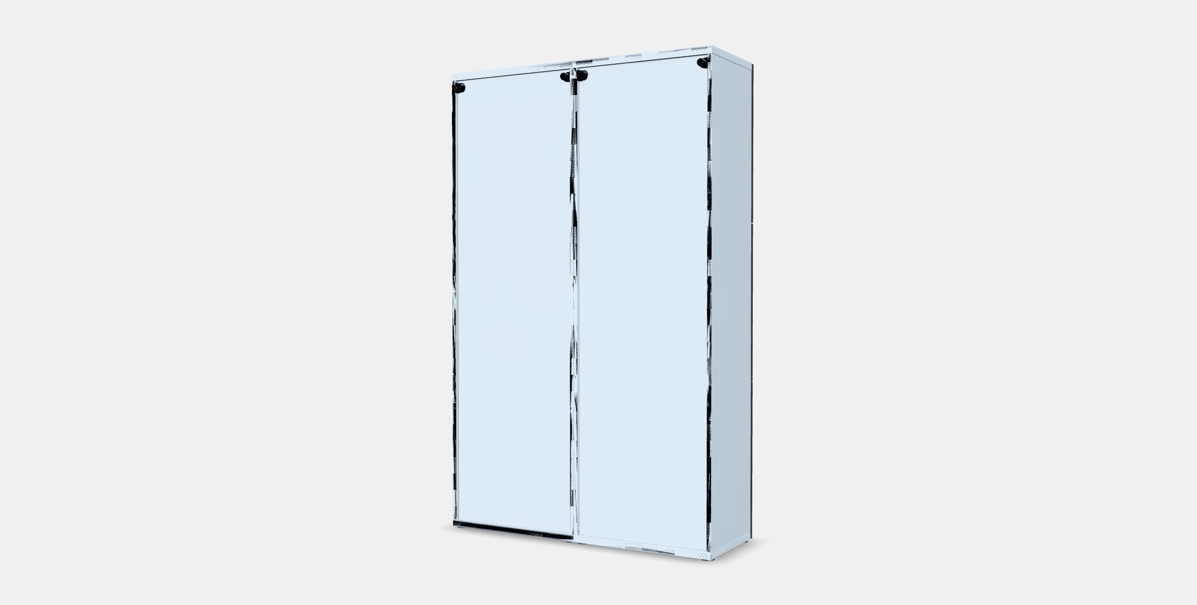 BESTA Storage combination with doors 66 Low-poly 3D model_5