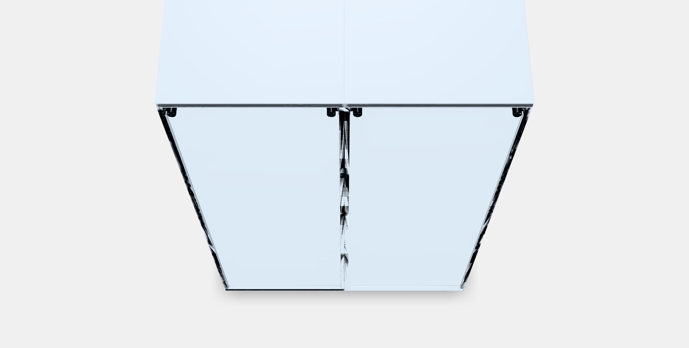 BESTA Storage combination with doors 66 Low-poly 3D model_2