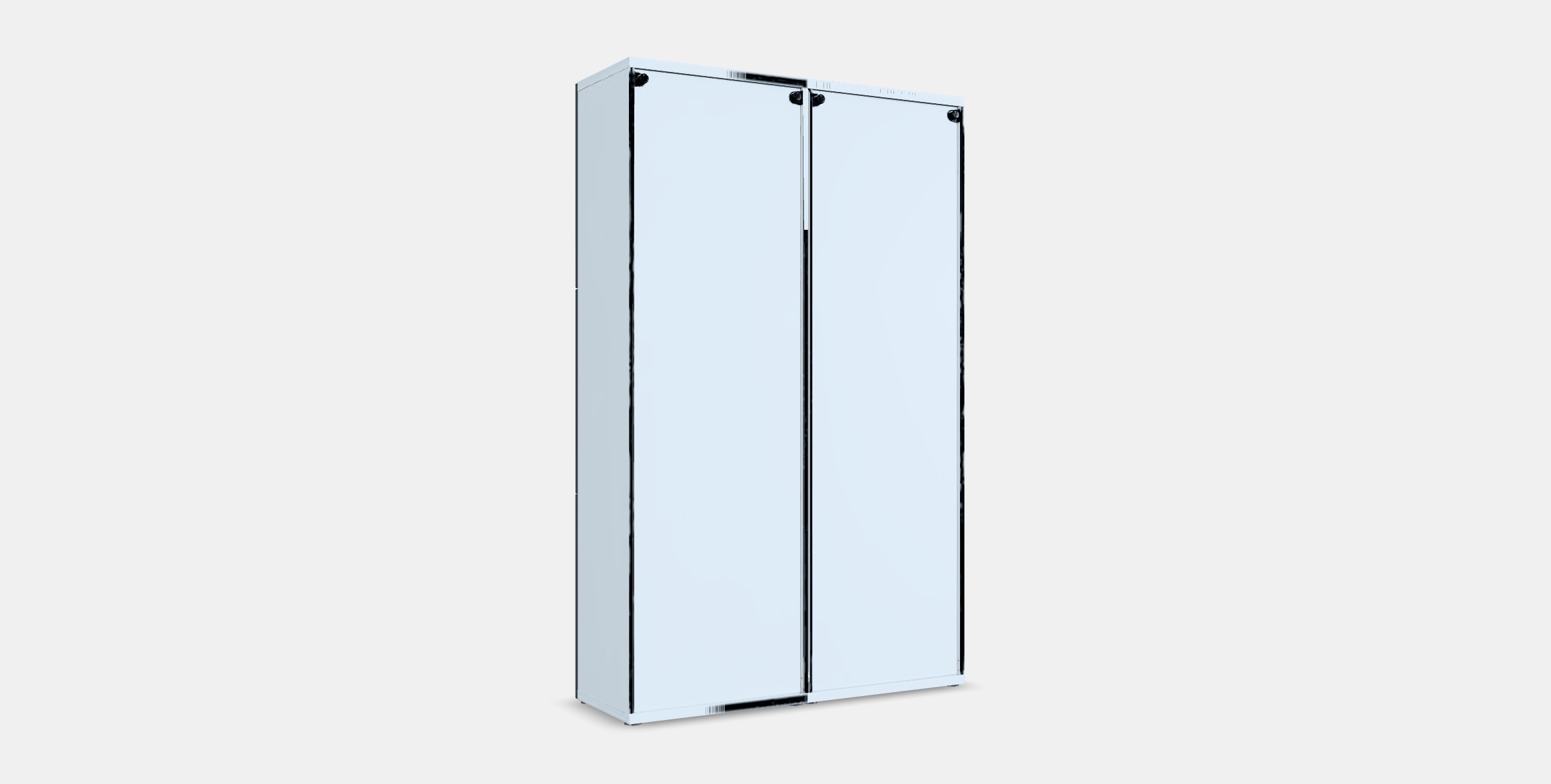 BESTA Storage combination with doors 66 Low-poly 3D model_16