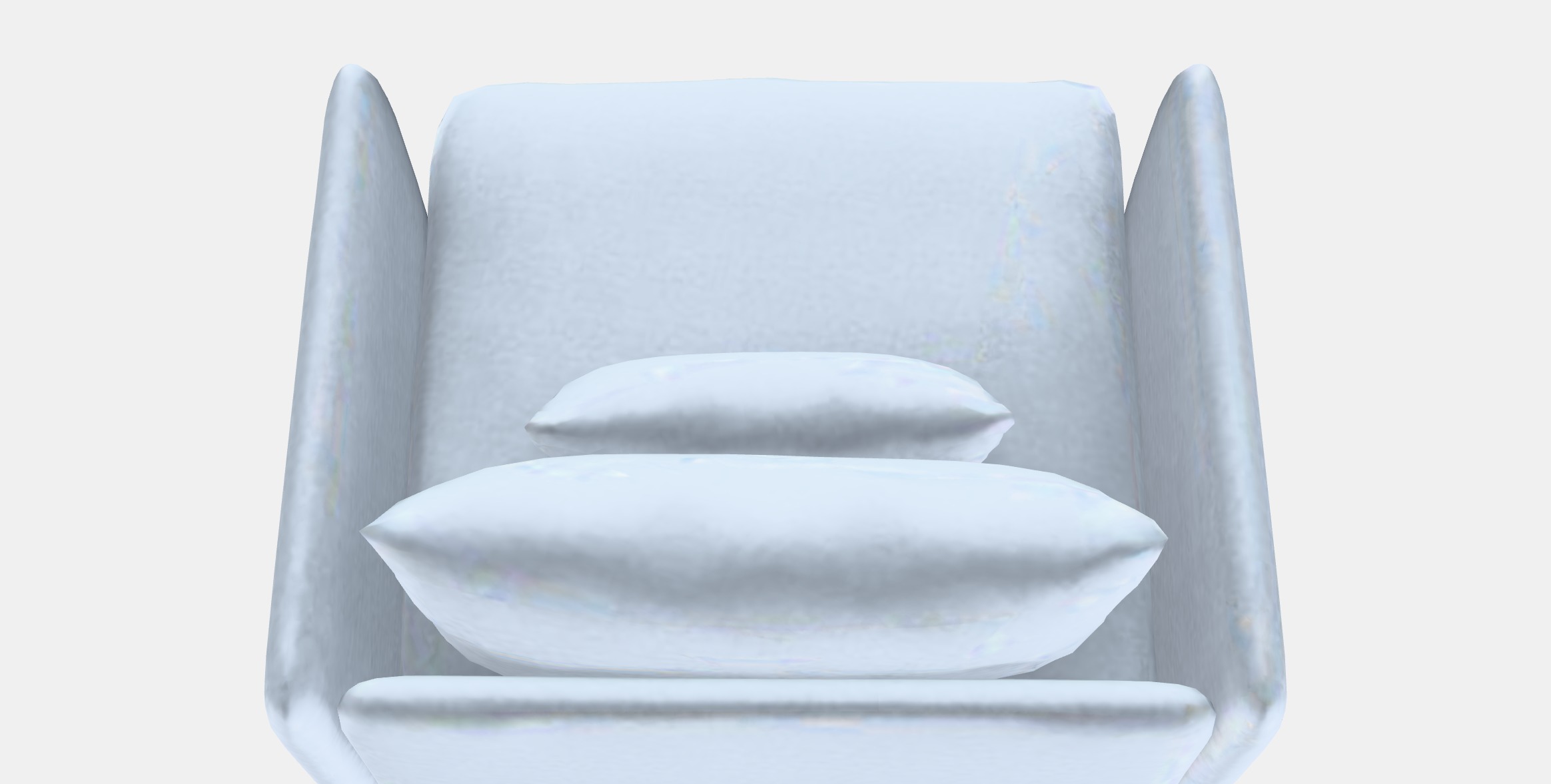 SODERHAMN Armchair 3 Low-poly 3D model_3