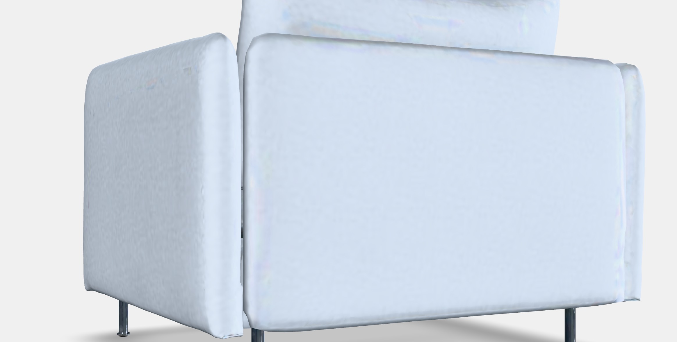 SODERHAMN Armchair 3 Low-poly 3D model_6