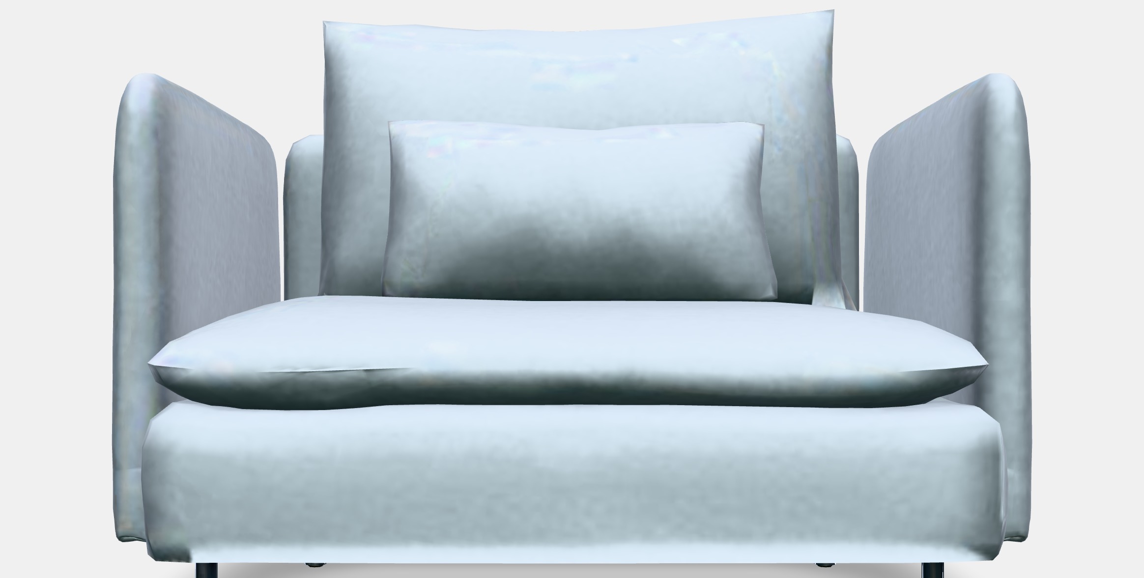 SODERHAMN Armchair 3 Low-poly 3D model_11