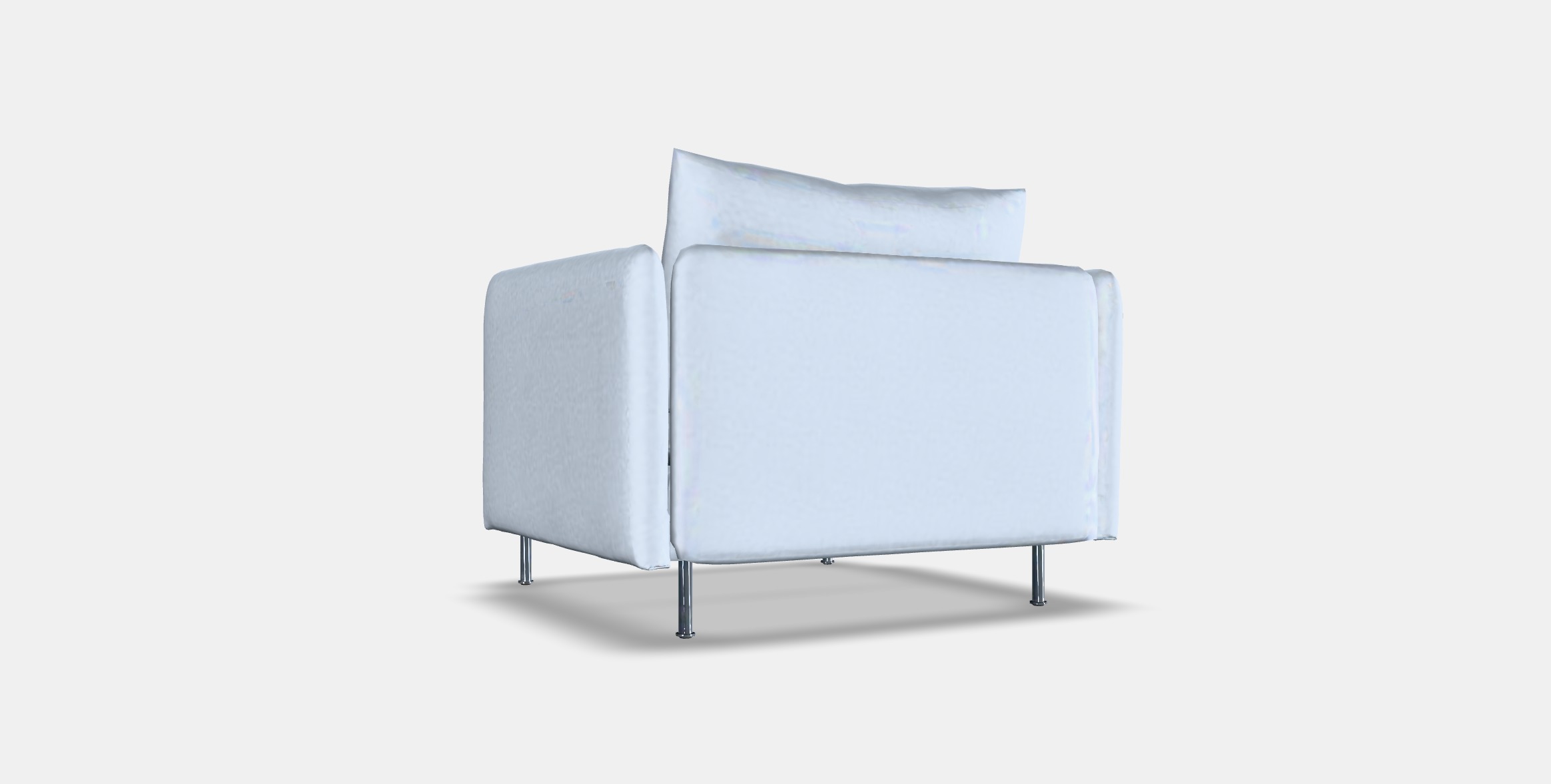 SODERHAMN Armchair 3 Low-poly 3D model_16