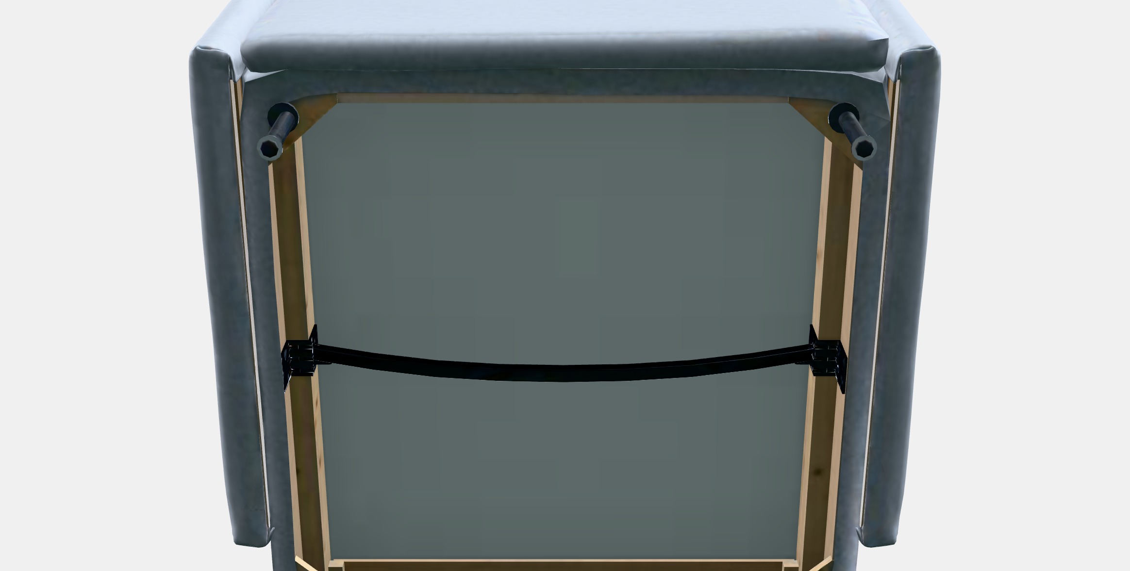 SODERHAMN Armchair 3 Low-poly 3D model_7