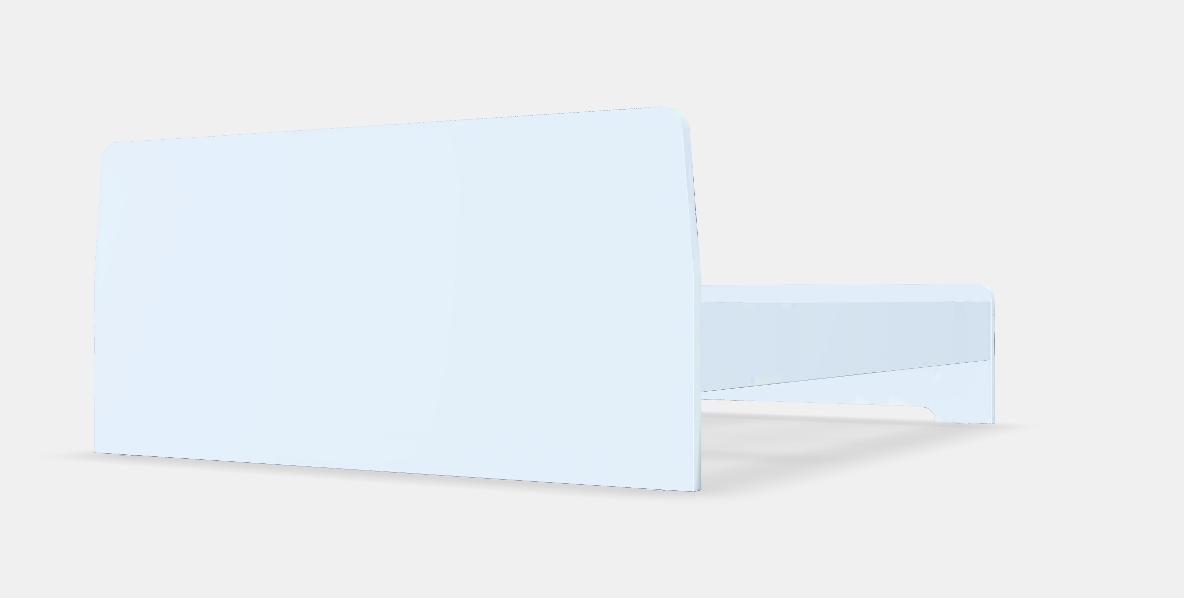 ASKVOLL Bed frame 7 Low-poly 3D model_5