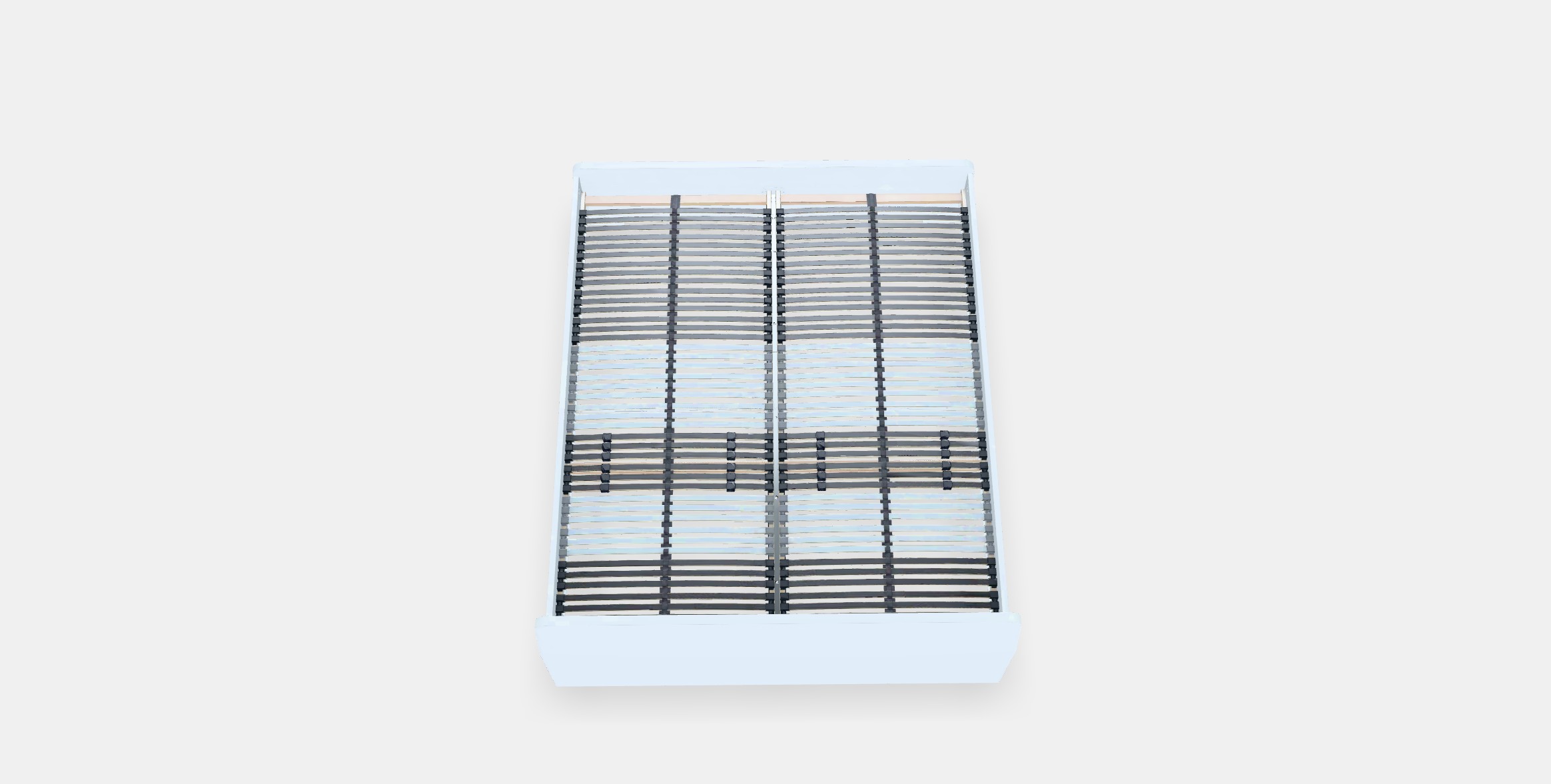 ASKVOLL Bed frame 7 Low-poly 3D model_3