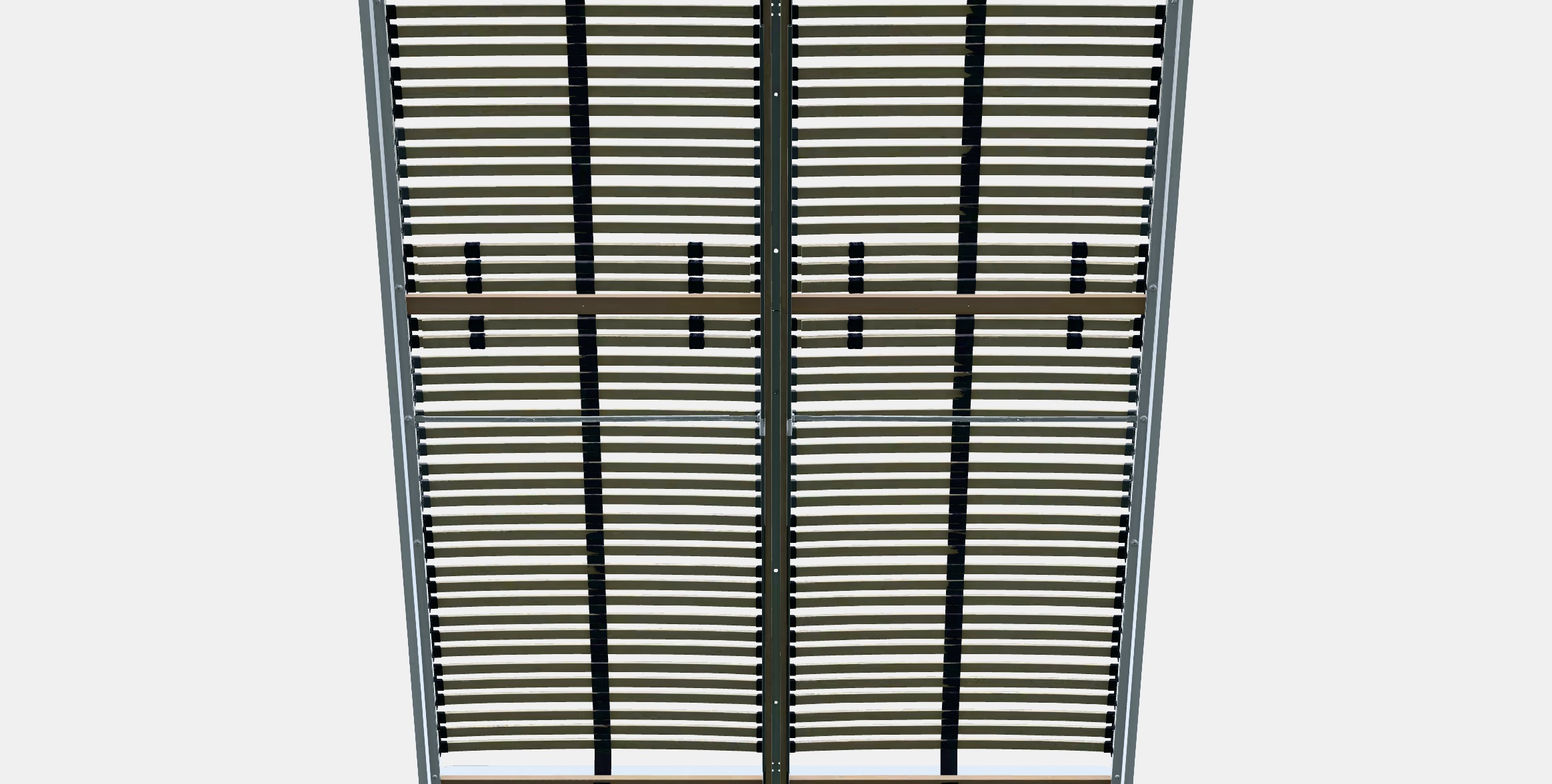 ASKVOLL Bed frame 7 Low-poly 3D model_8