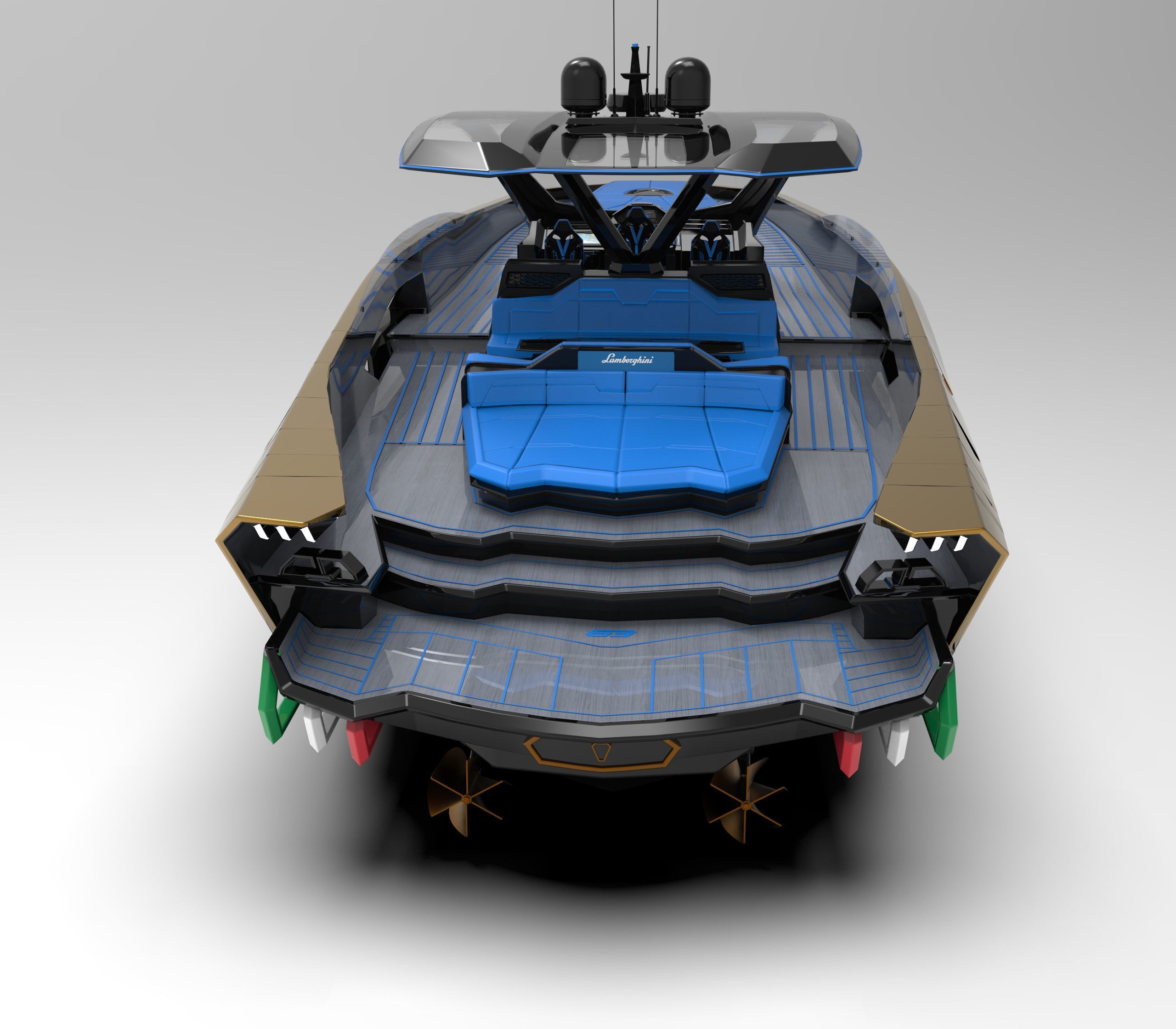 Lamborghini Tecnomar 63 3D model_5