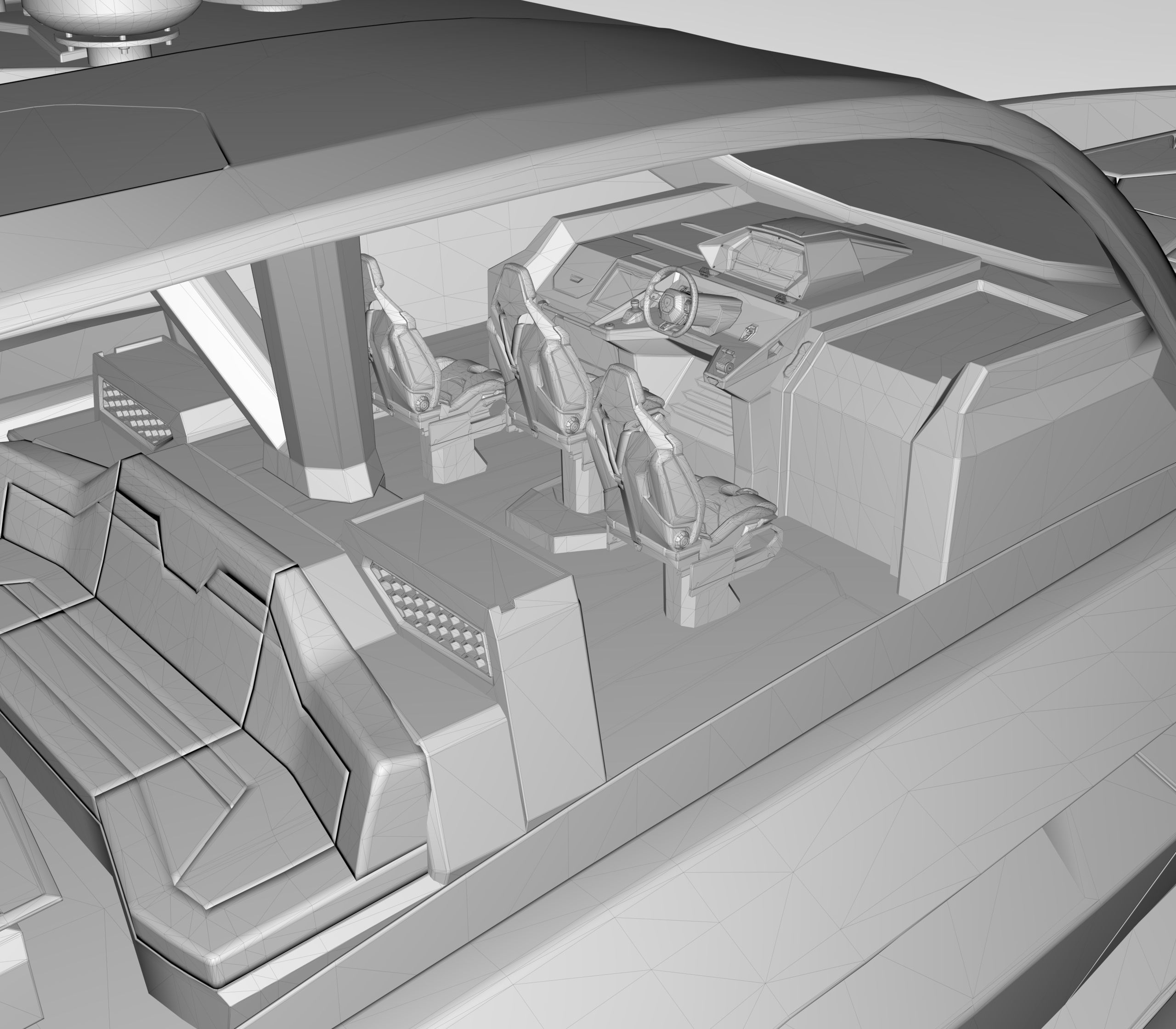 Lamborghini Tecnomar 63 3D model_11