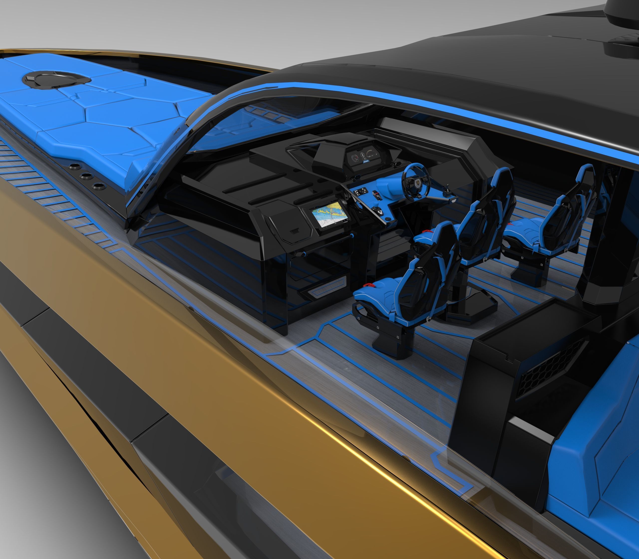 Lamborghini Tecnomar 63 3D model_6