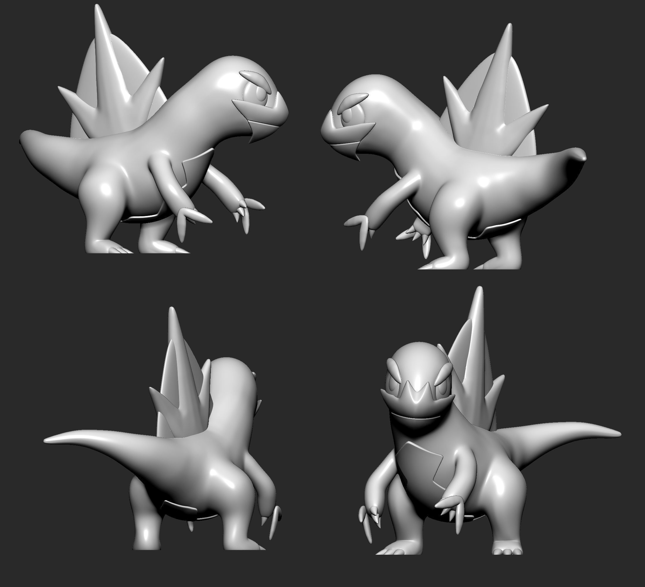 Pokemon -Articbax with 2 poses 3D print model_3