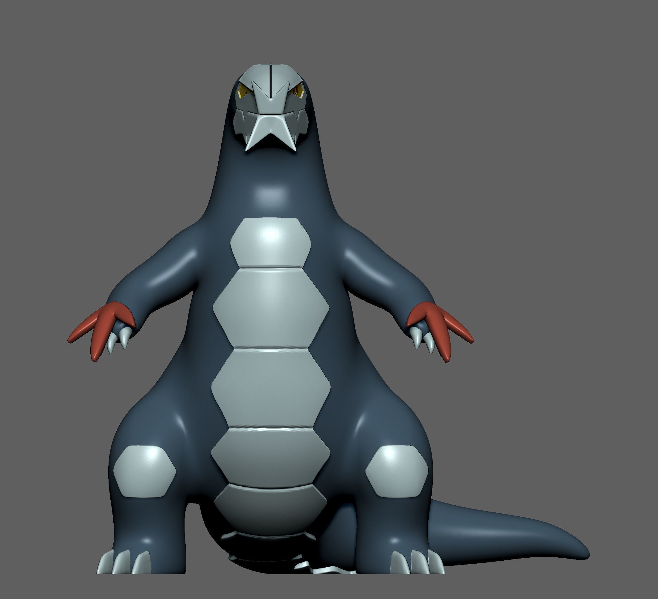 Pokemon - Baxcalibur with 2 poses 3D print model_1