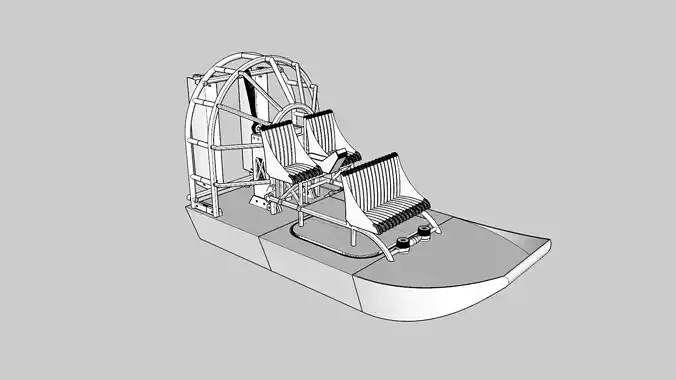 Swamp Boat Air Boat RC