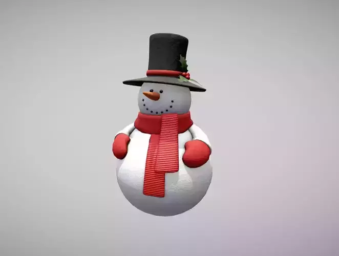 Snowman 4k textures