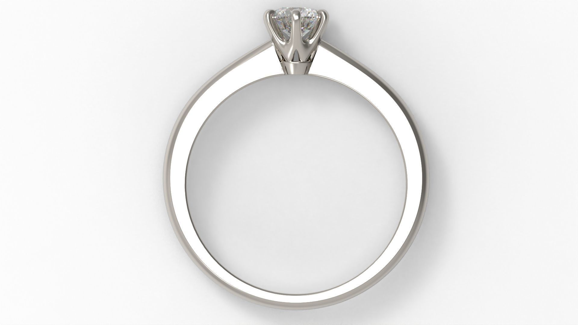 Engagement ring ER45 3D print model_4