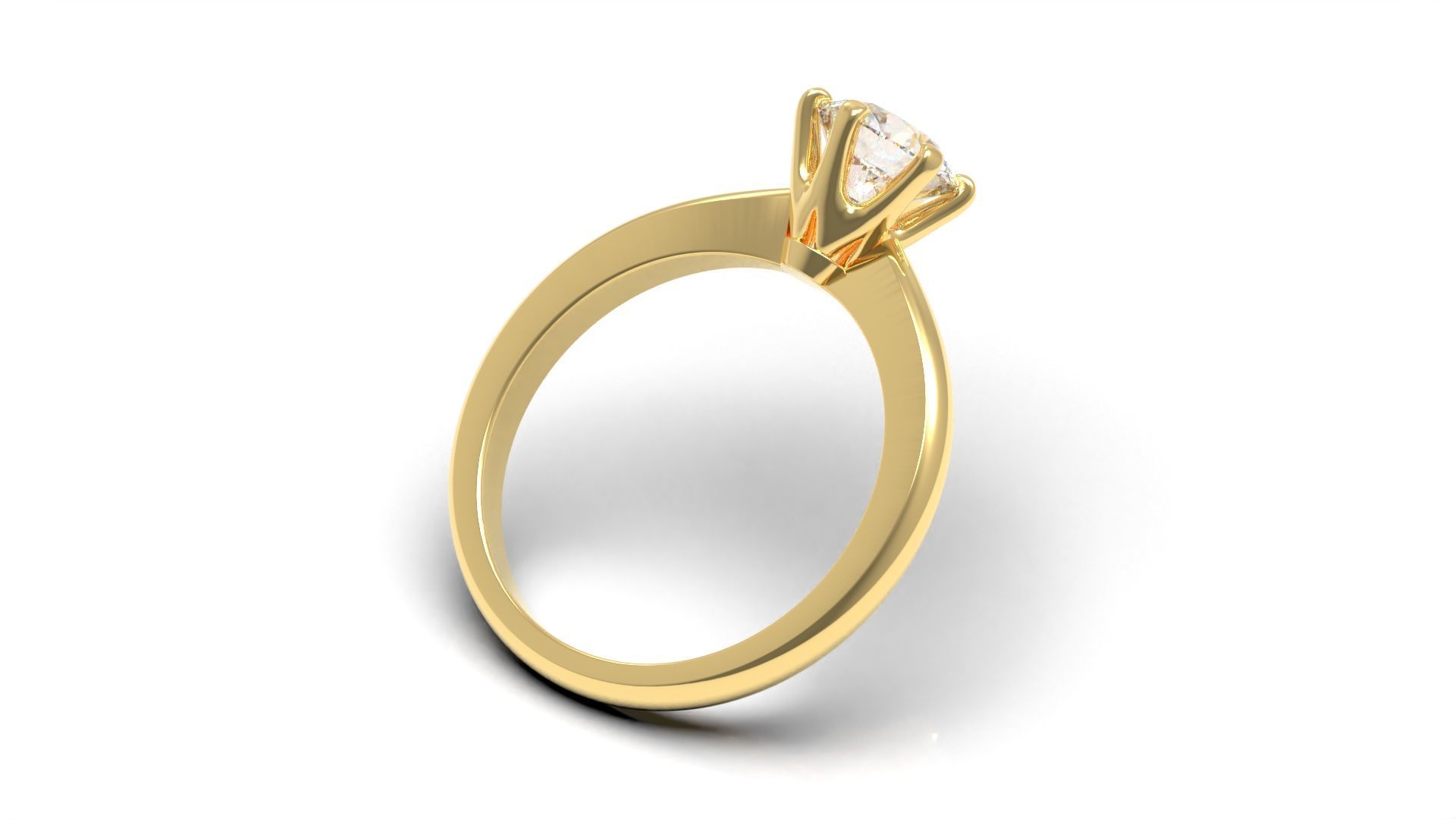Engagement ring ER 65 3D print model_12