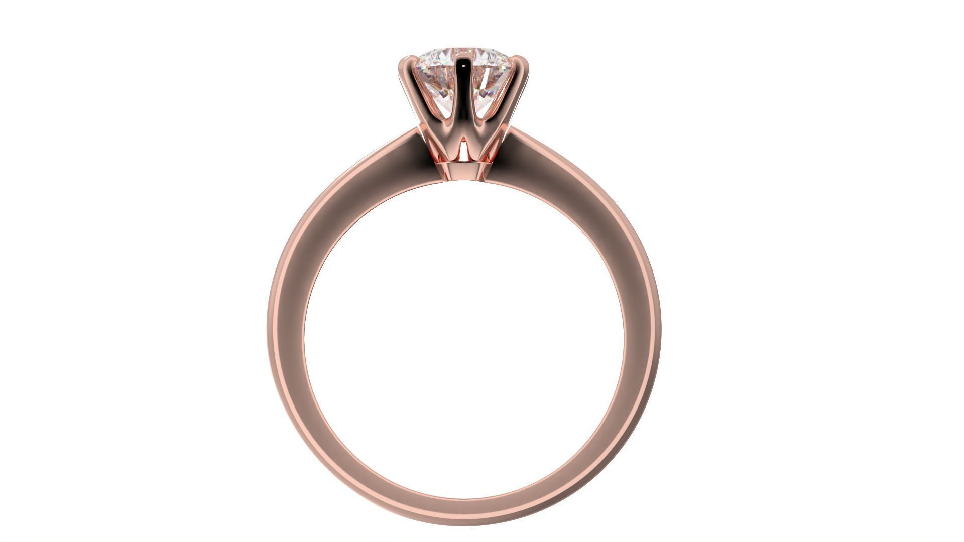 Engagement ring ER 65 3D print model_9