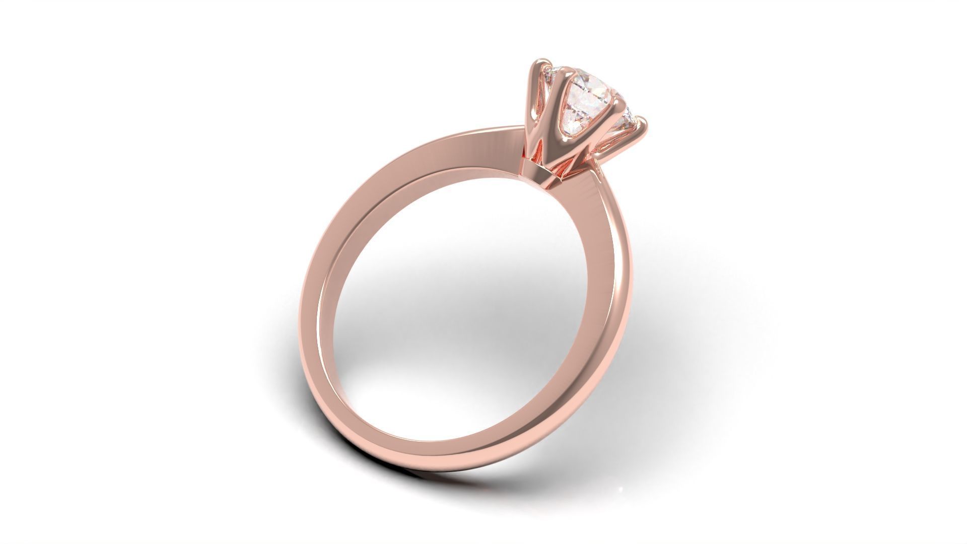 Engagement ring ER 65 3D print model_14