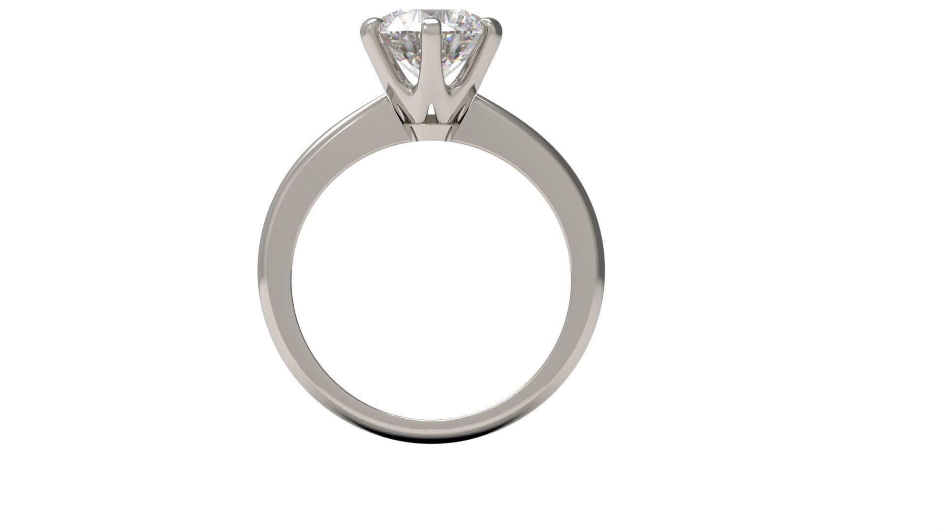 Engagement ring ER 80 3D print model_8