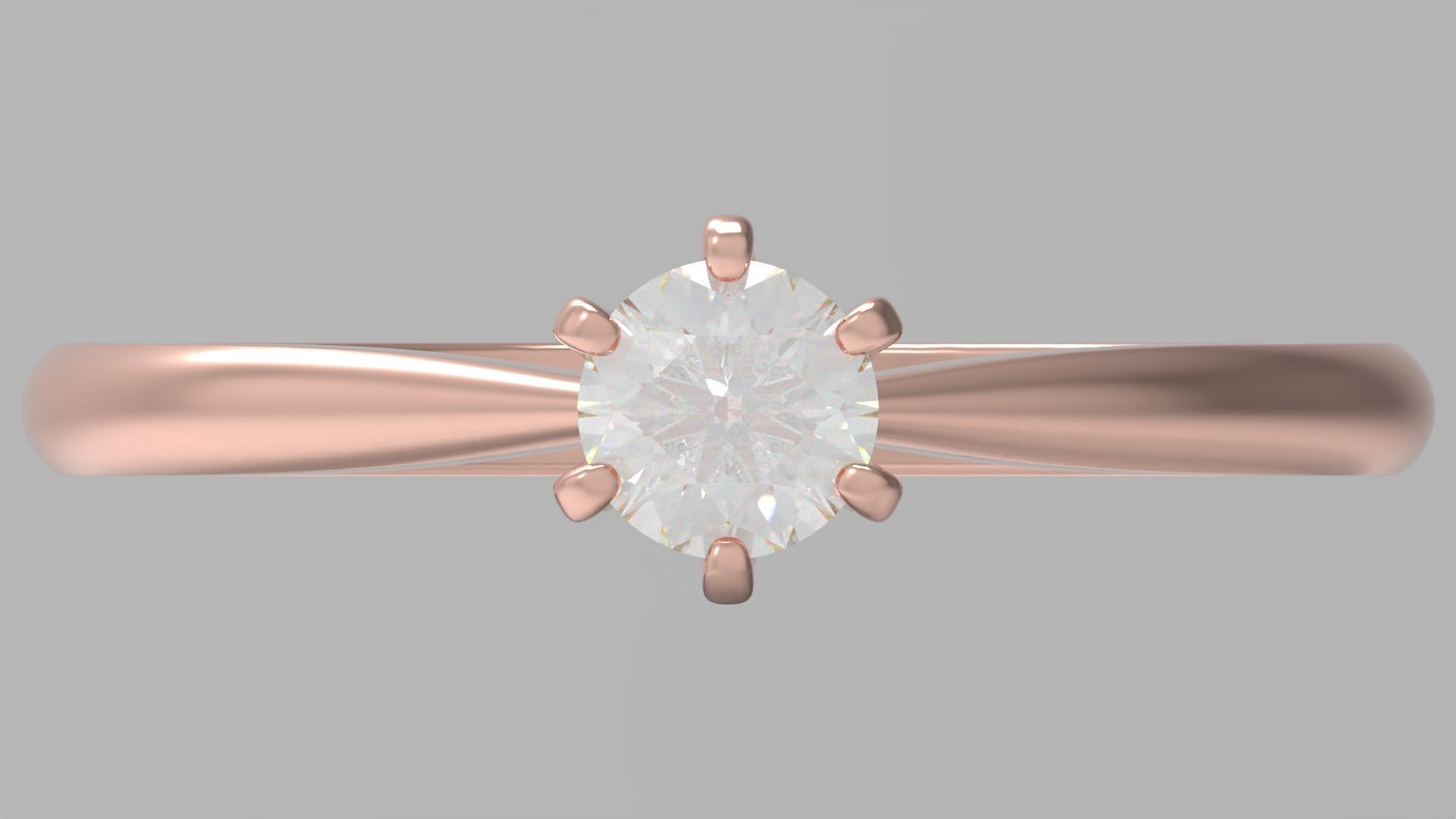 Engagement ring  3D Model Collection_15