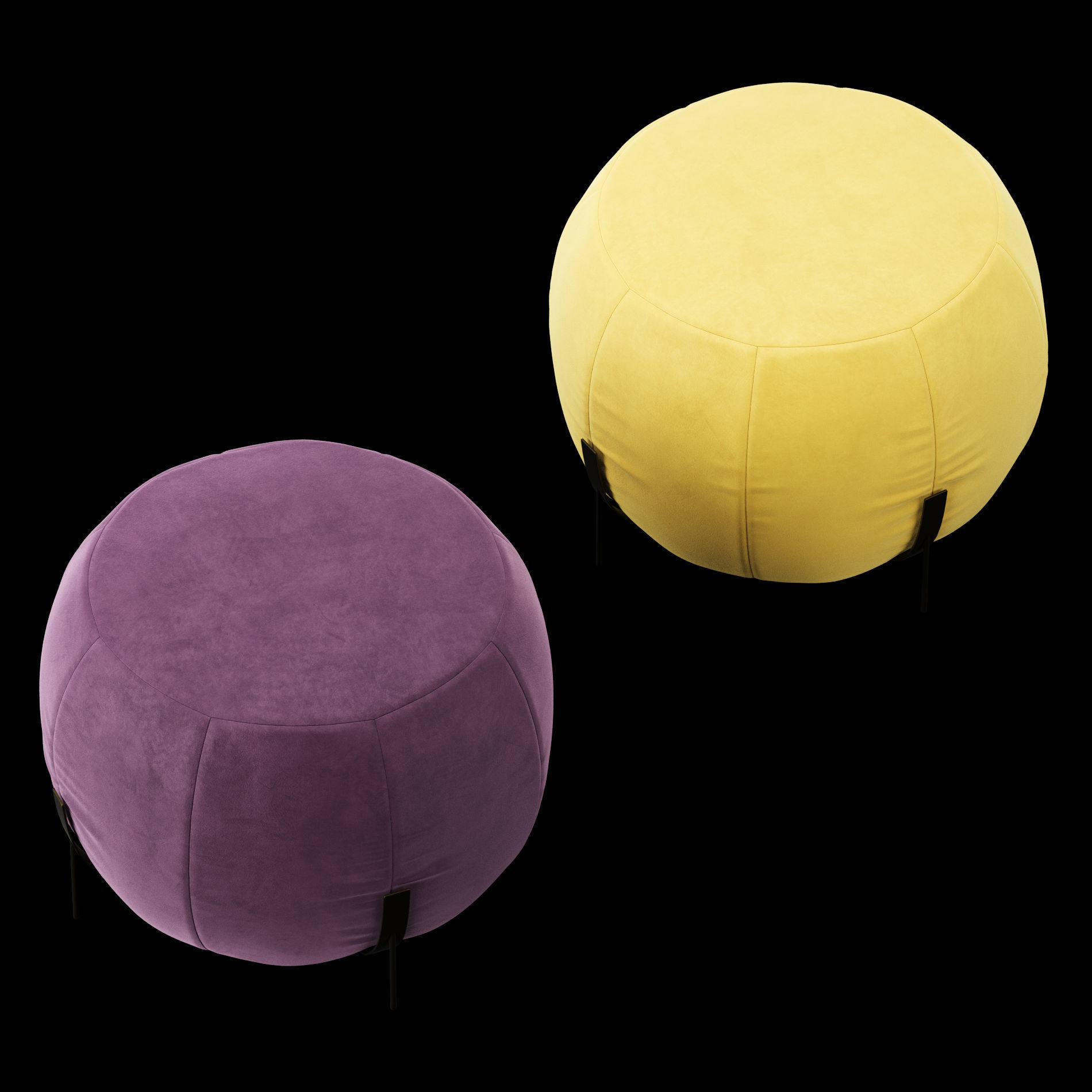 Pouf 5 3D model_2
