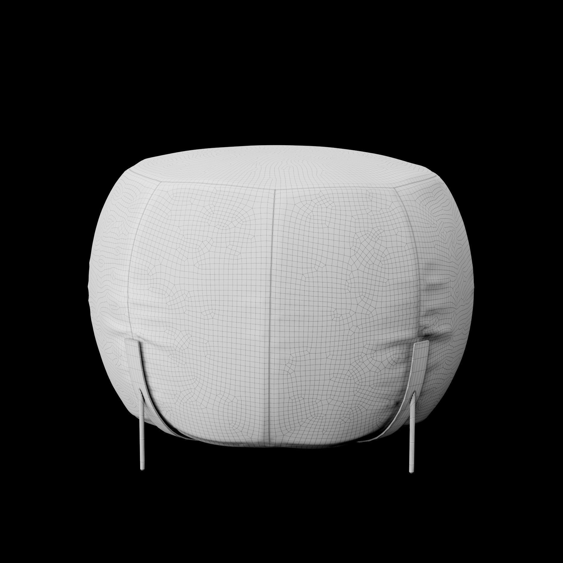 Pouf 5 3D model_6