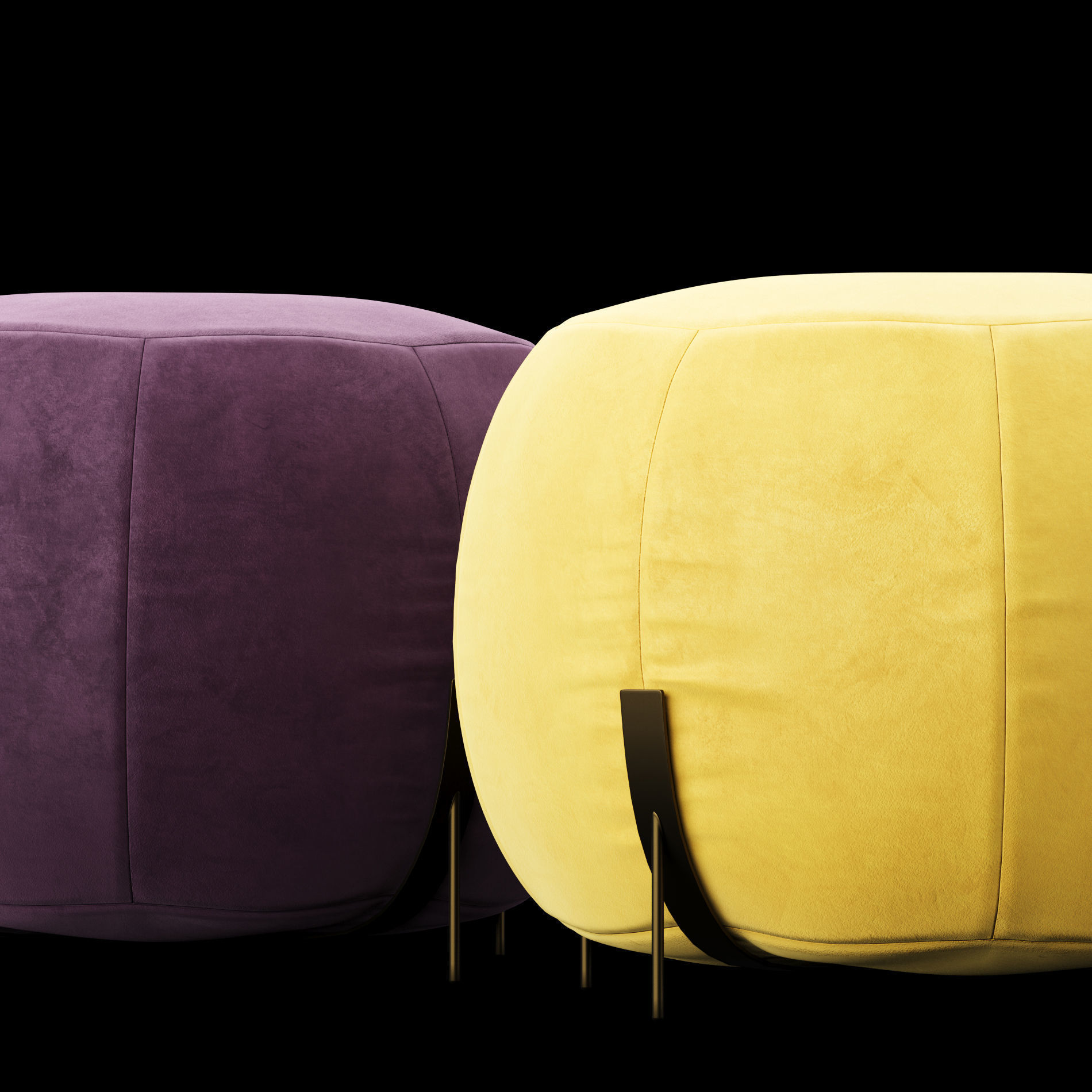 Pouf 5 3D model_9