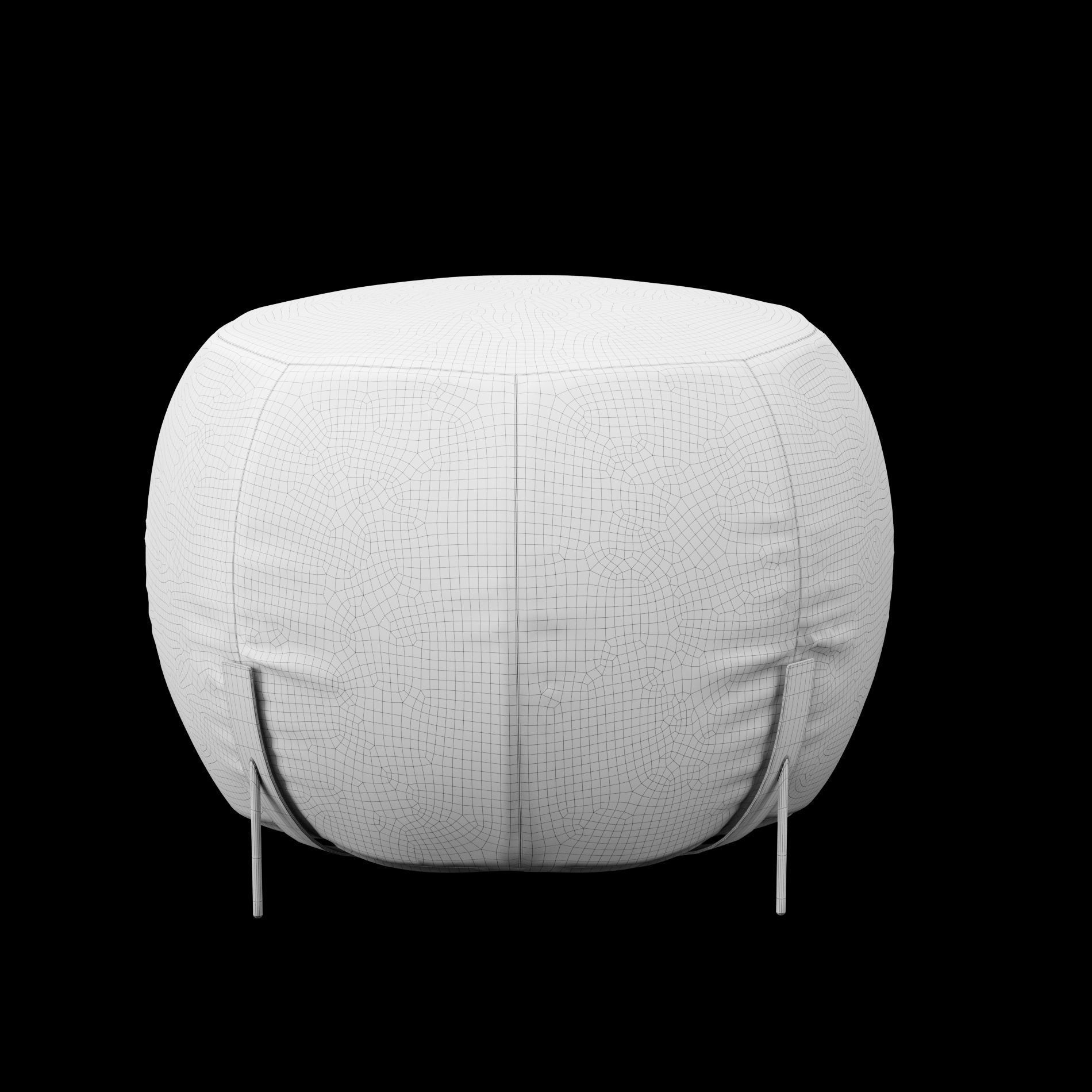 Pouf 5 3D model_4