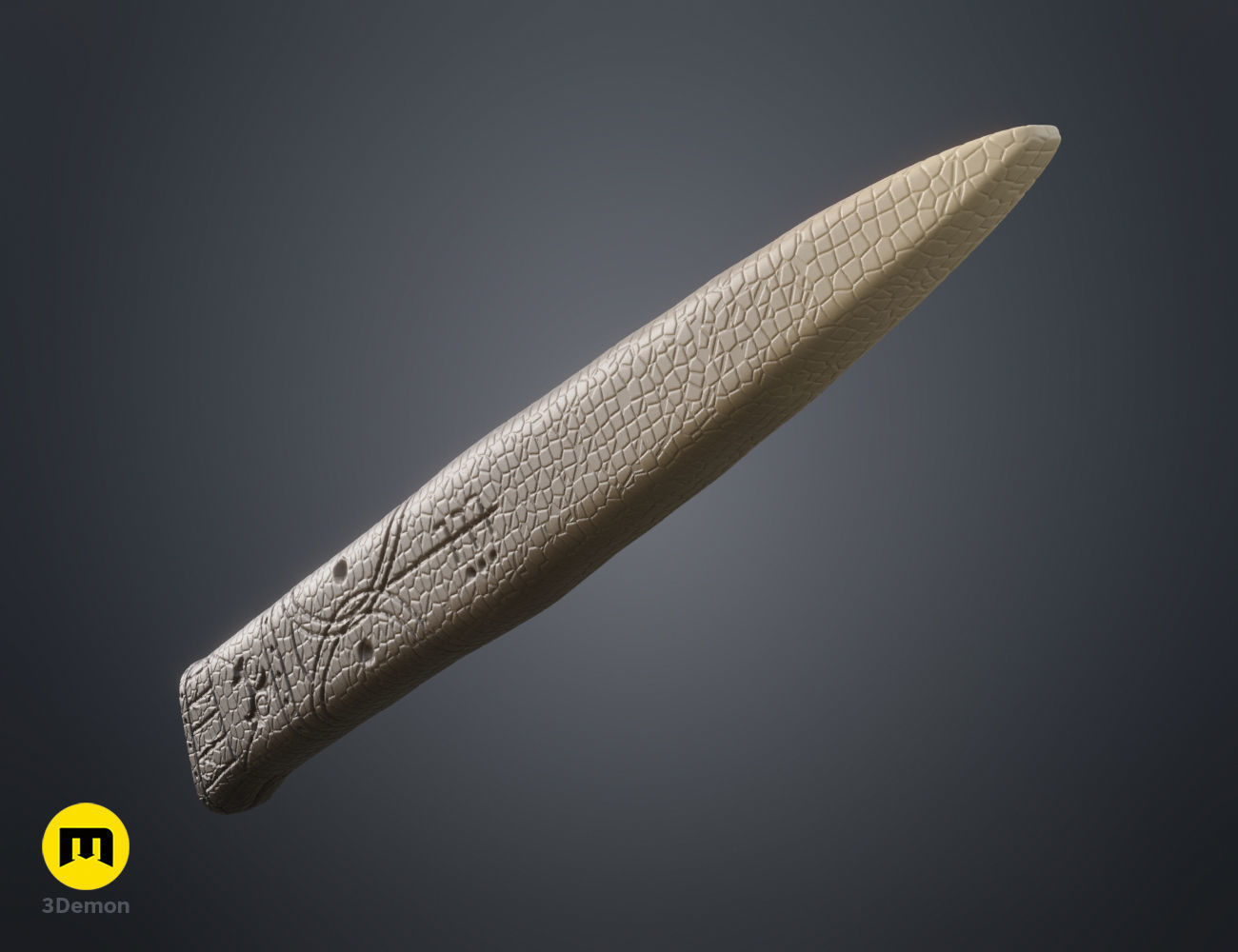 Kynes Crysknife Sheath 3D print model_4