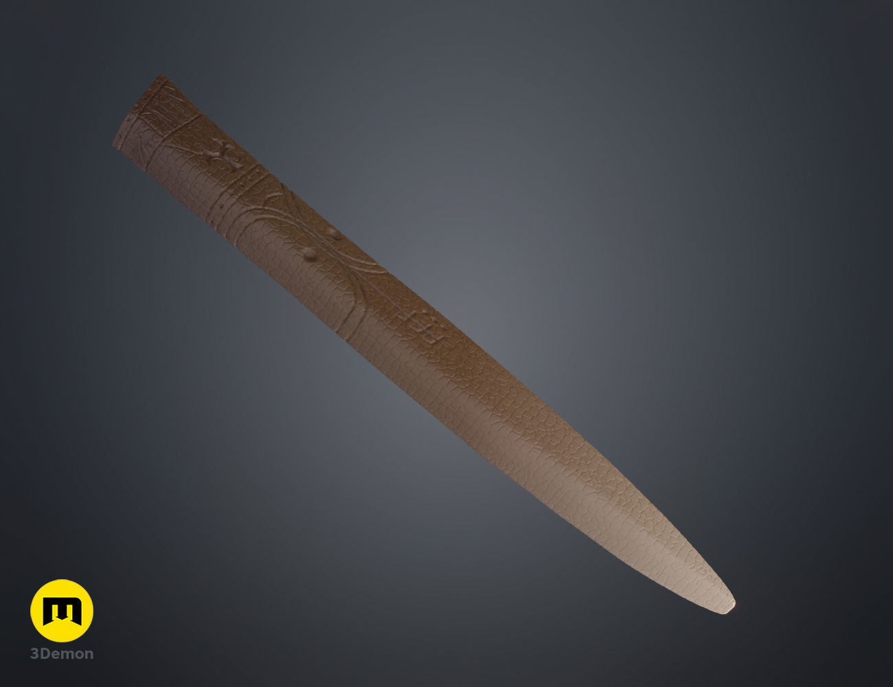 Mapes Crysknife Sheath 3D print model_3