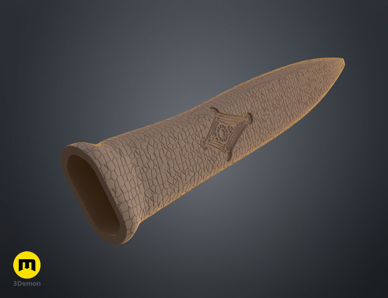 Stilgar Crysknife Sheath 3D print model_7