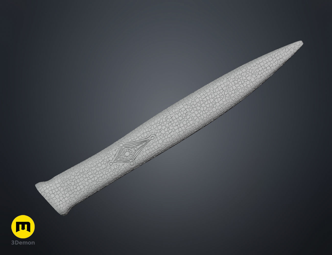 Stilgar Crysknife Sheath 3D print model_10