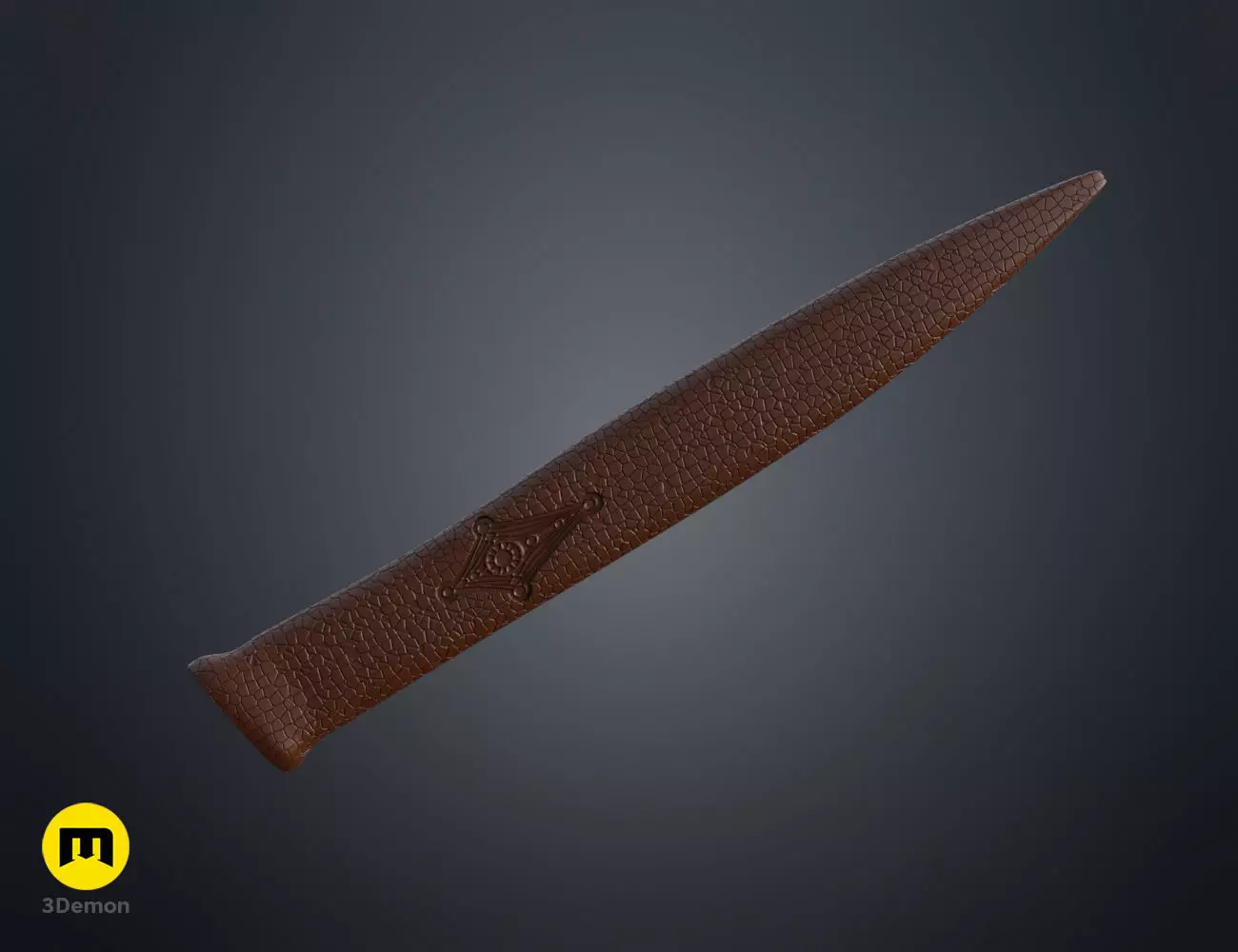 Stilgar Crysknife Sheath 3D print model_0