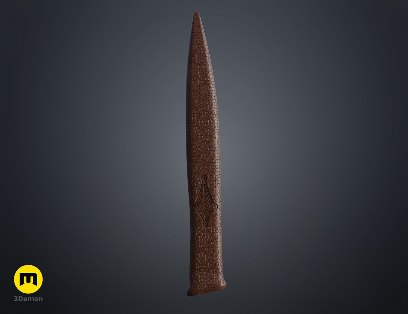 Stilgar Crysknife Sheath 3D print model_1
