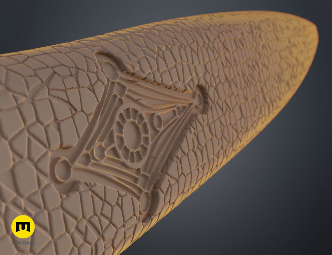 Stilgar Crysknife Sheath 3D print model_9