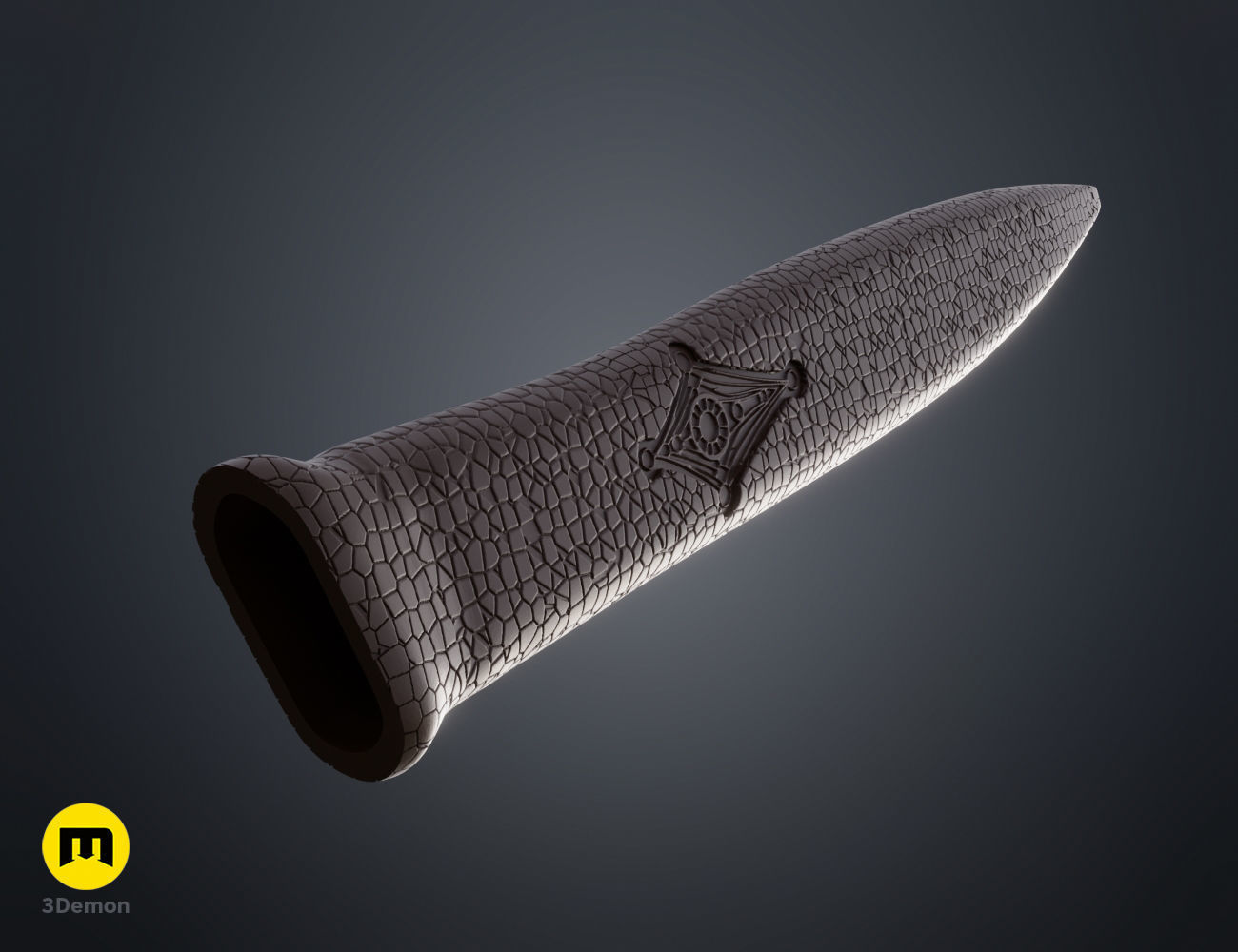 Stilgar Crysknife Sheath 3D print model_2