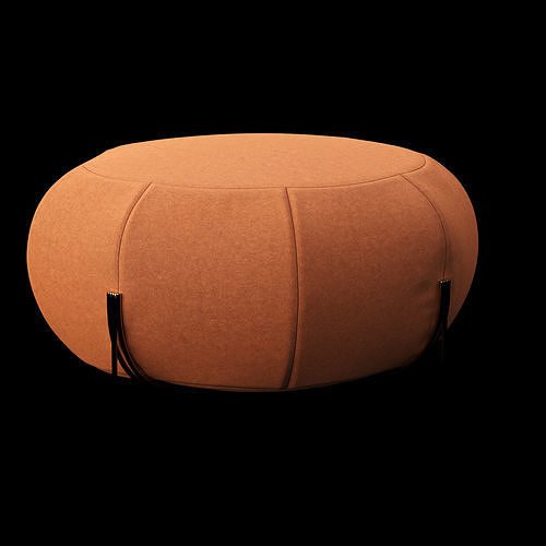 pouf 6 3D model 7