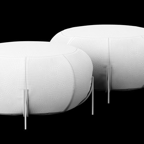 pouf 6 3D model 6