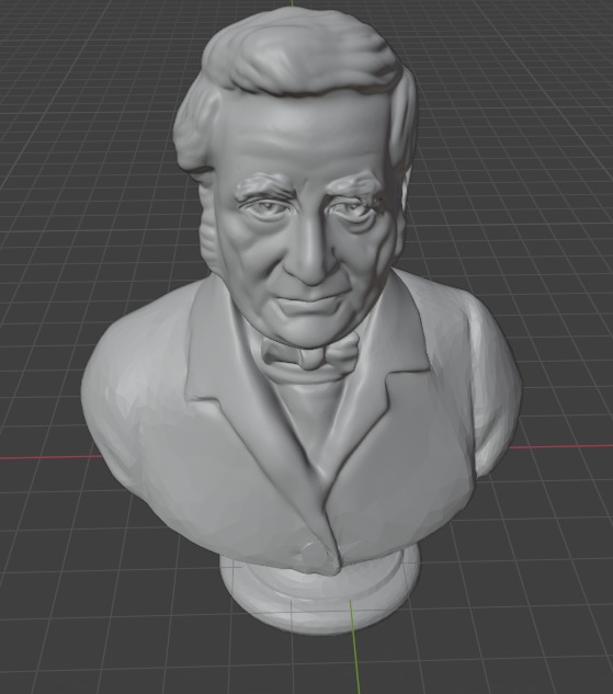 George Stephenson 3D print model_2