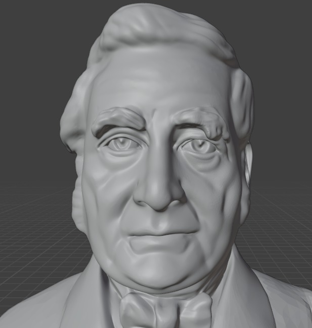George Stephenson 3D print model_9
