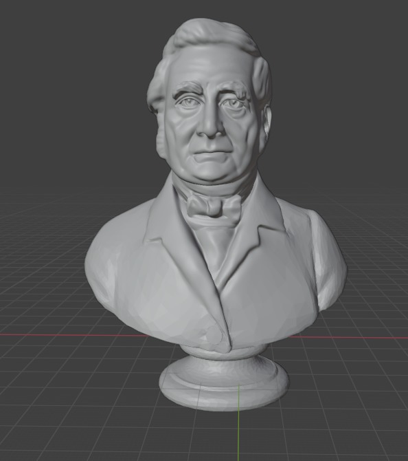 George Stephenson 3D print model_16