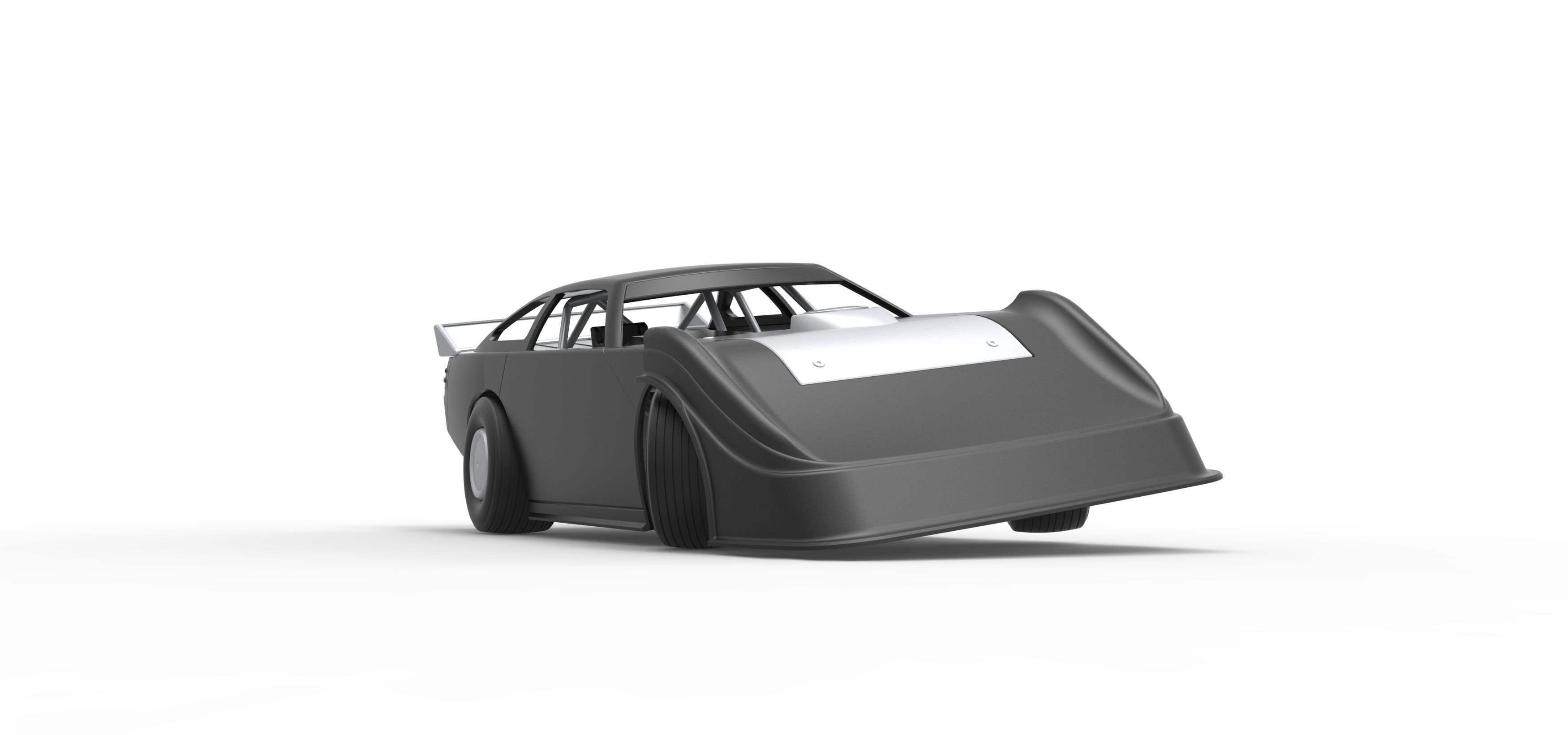 Australian Super Sedan while turning Scale 1 to 25 3D print model_27