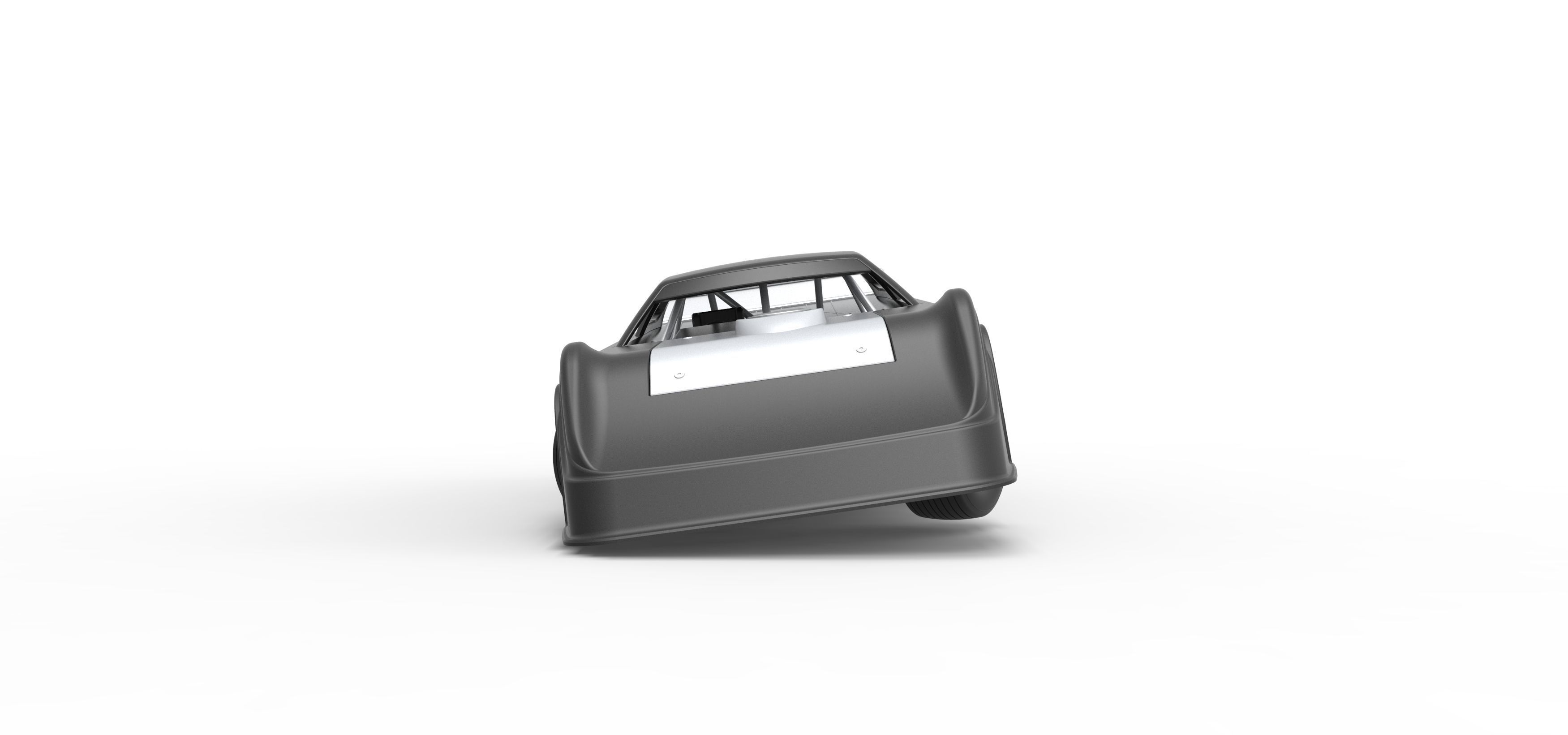 Australian Super Sedan while turning Scale 1 to 25 3D print model_7