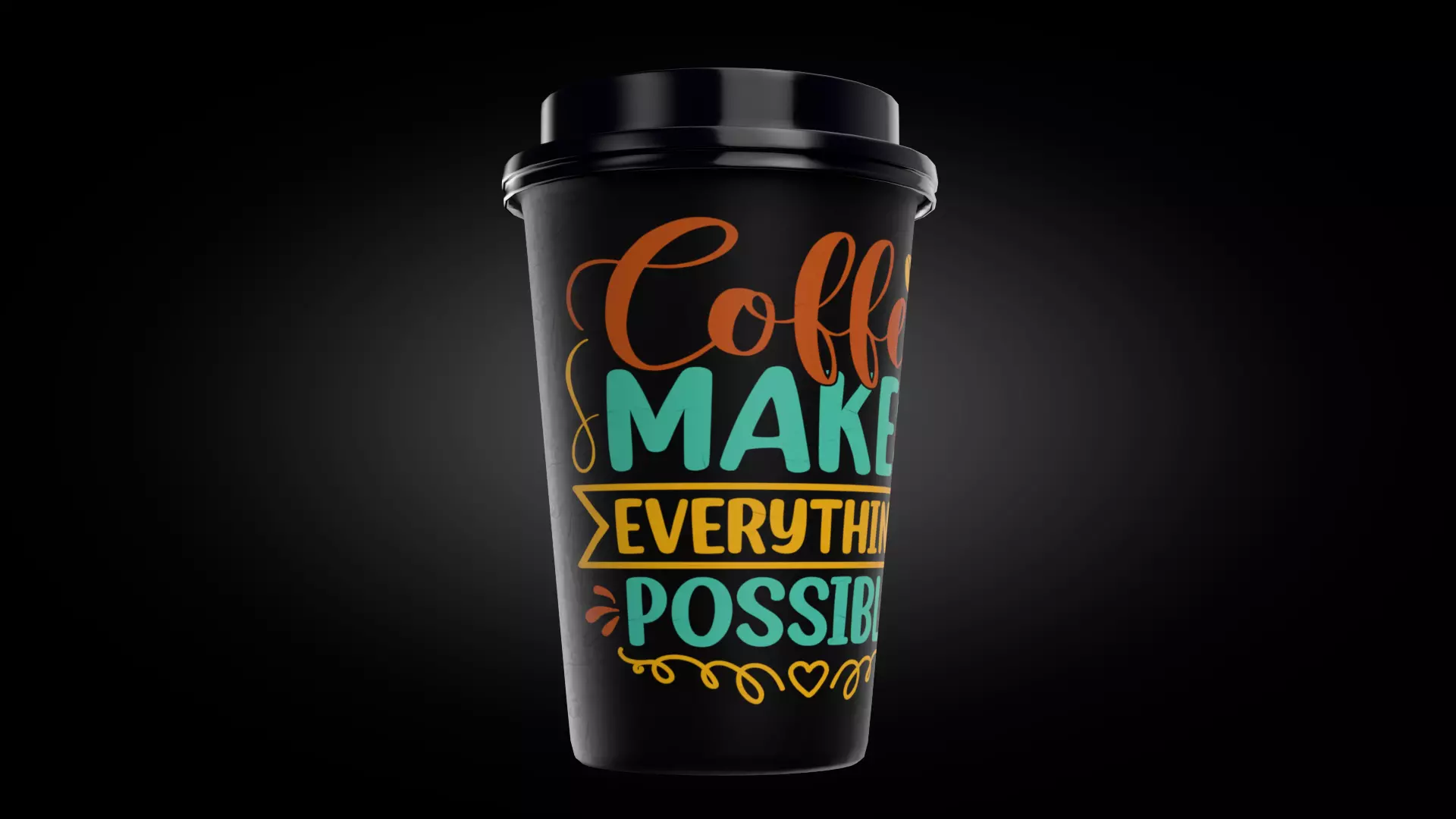 Paper Cup Free 3D model